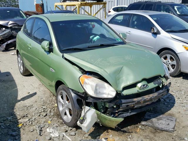 KMHCN36C58U059305 - 2008 HYUNDAI ACCENT SE GREEN photo 1