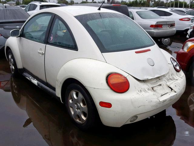 3VWCK21C73M444728 - 2003 VOLKSWAGEN NEW BEETLE თეთრი ფოტო 3