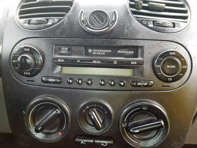 3VWCK21C73M444728 - 2003 VOLKSWAGEN NEW BEETLE თეთრი ფოტო 9