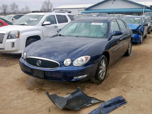 2G4WC582X71161373 - 2007 BUICK LACROSSE C BLUE photo 2