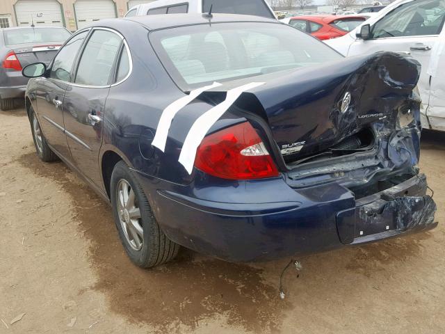 2G4WC582X71161373 - 2007 BUICK LACROSSE C BLUE photo 3