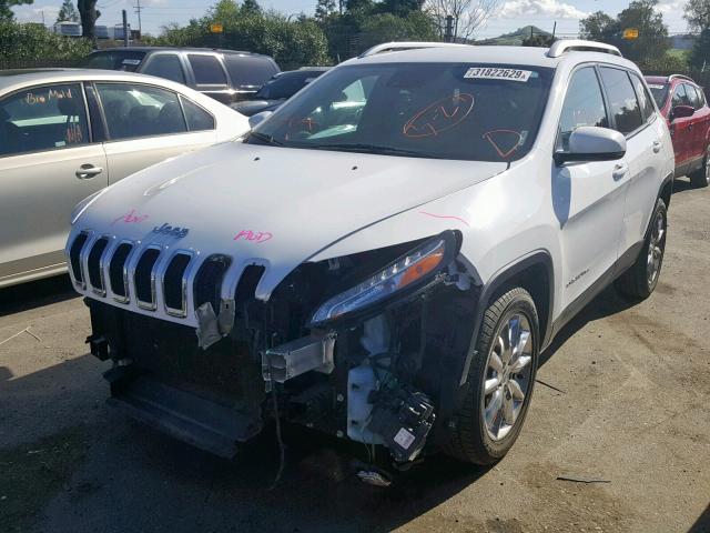 1C4PJLDS0GW342676 - 2016 JEEP CHEROKEE L WHITE photo 2