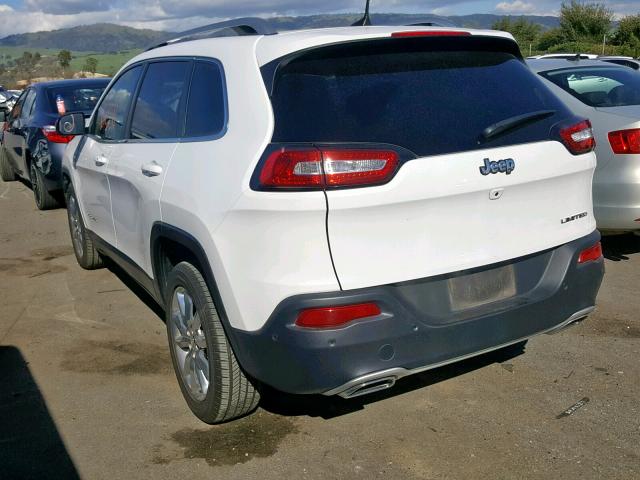 1C4PJLDS0GW342676 - 2016 JEEP CHEROKEE L WHITE photo 3