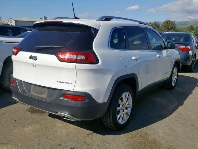 1C4PJLDS0GW342676 - 2016 JEEP CHEROKEE L WHITE photo 4