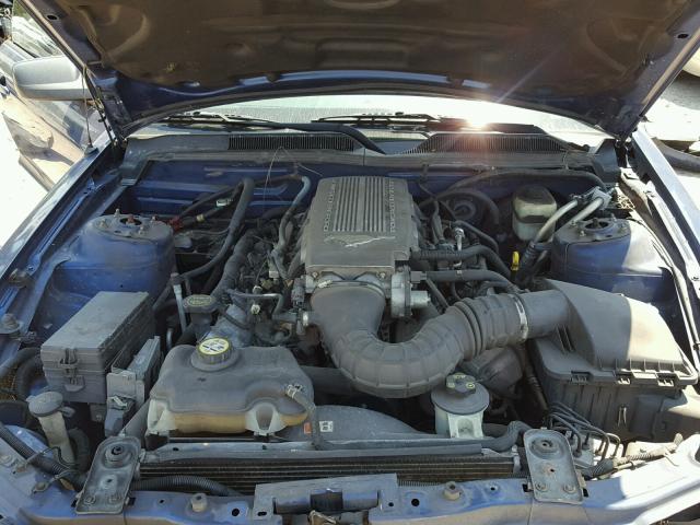 1ZVHT82H885121883 - 2008 FORD MUSTANG GT BLUE photo 7