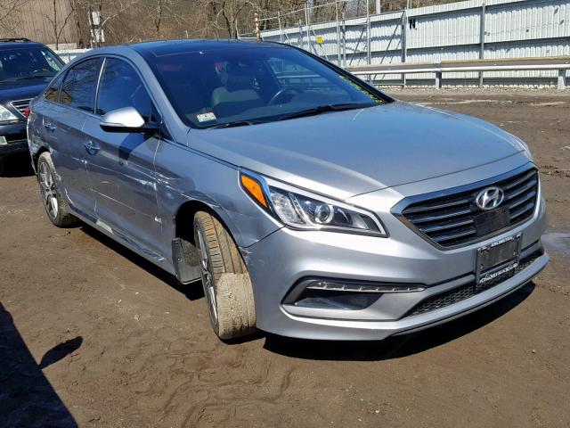 5NPE34AB1FH075421 - 2015 HYUNDAI SONATA SPO SILVER photo 1