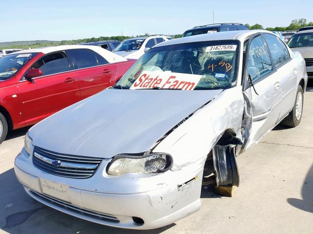 1G1ND52F65M182479 - 2005 CHEVROLET CLASSIC SILVER photo 2