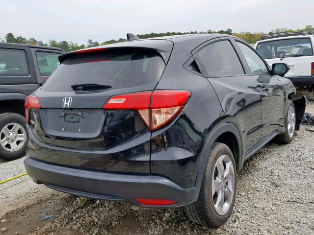 3CZRU5H5XGM753237 - 2016 HONDA HR-V EX BLACK photo 4