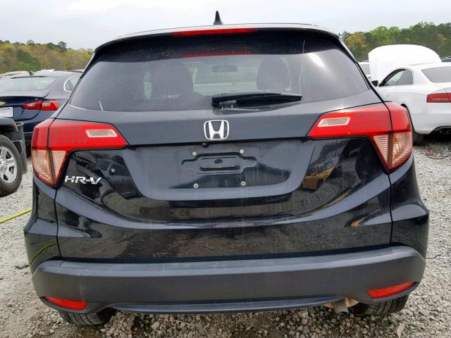 3CZRU5H5XGM753237 - 2016 HONDA HR-V EX BLACK photo 9