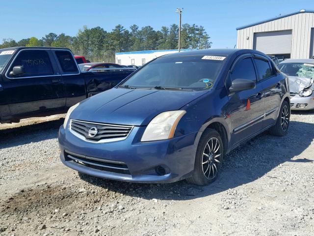 3N1AB6AP6AL620453 - 2010 NISSAN SENTRA 2.0 BLUE photo 2