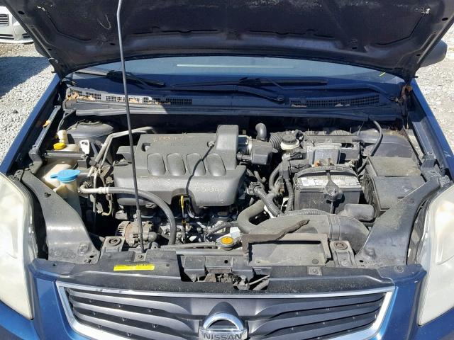 3N1AB6AP6AL620453 - 2010 NISSAN SENTRA 2.0 BLUE photo 7