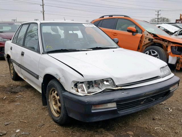 1HGED3643ML056378 - 1991 HONDA CIVIC DX WHITE photo 1