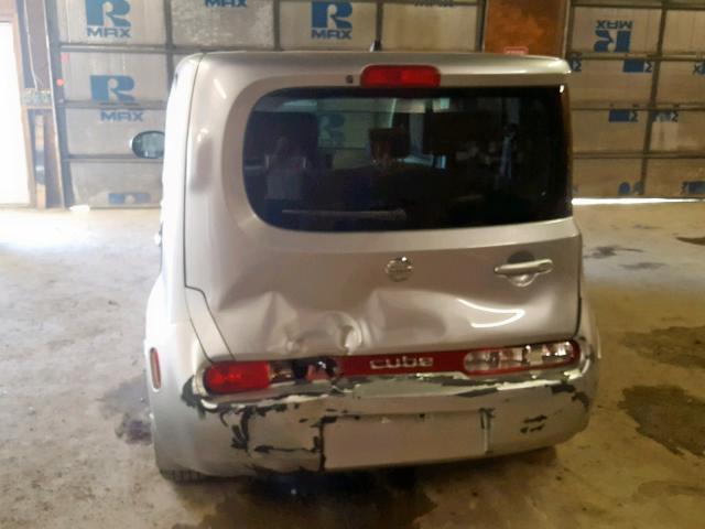 JN8AZ28R79T124081 - 2009 NISSAN CUBE BASE SILVER photo 9