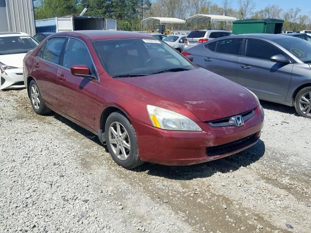 1HGCM66583A040706 - 2003 HONDA ACCORD MAROON photo 1