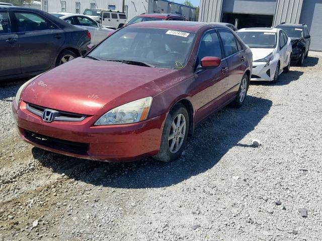 1HGCM66583A040706 - 2003 HONDA ACCORD MAROON photo 2