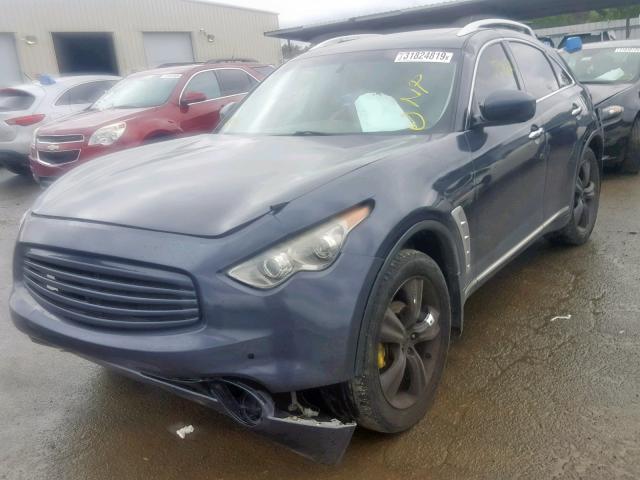 JNRAS18W89M158203 - 2009 INFINITI FX35 GRAY photo 2