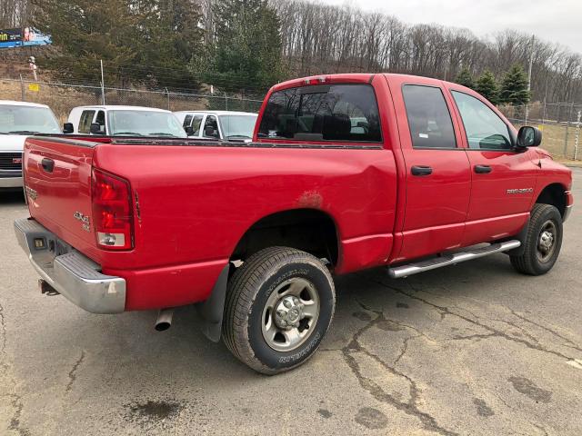 3D7KU28D73G781024 - 2003 DODGE RAM 2500 S RED photo 3