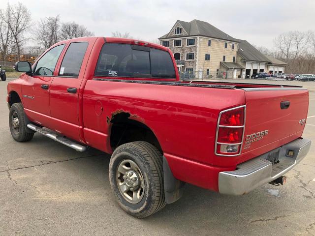 3D7KU28D73G781024 - 2003 DODGE RAM 2500 S RED photo 4