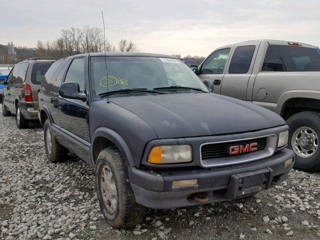 1GKCT18W7VK514169 - 1997 GMC JIMMY BLACK photo 1