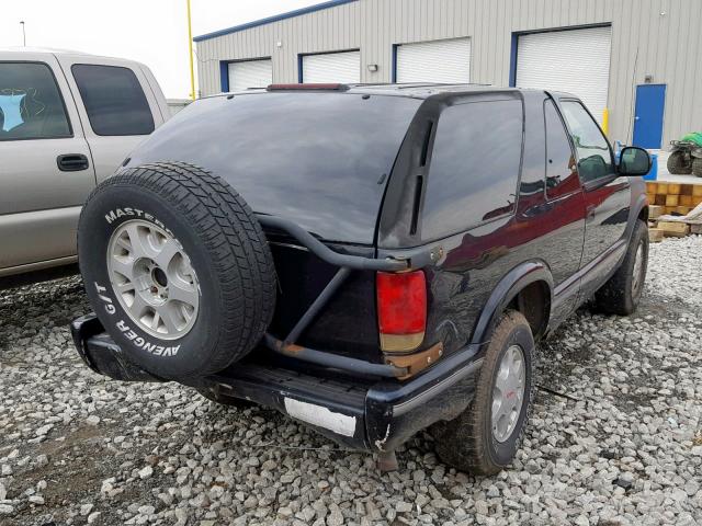 1GKCT18W7VK514169 - 1997 GMC JIMMY BLACK photo 4