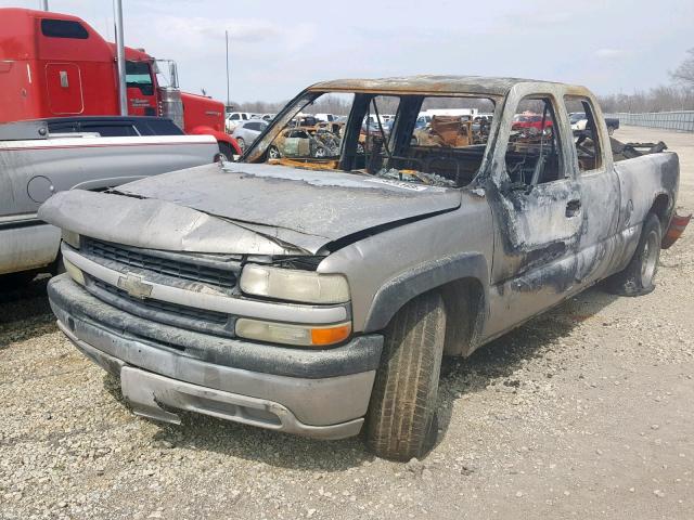 2GCEC19V211370633 - 2001 CHEVROLET SILVERADO TAN photo 2