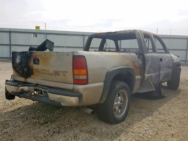 2GCEC19V211370633 - 2001 CHEVROLET SILVERADO TAN photo 4