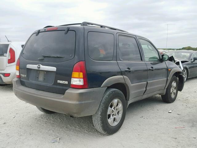 4F2CZ06124KM25734 - 2004 MAZDA TRIBUTE ES 黑色 照片 4