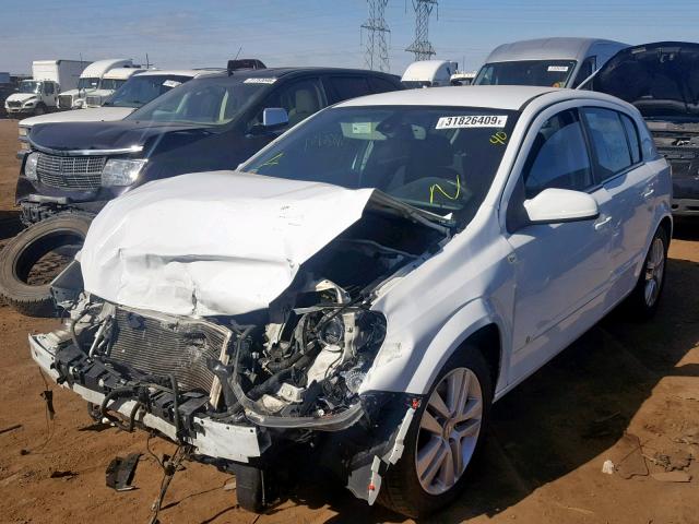 W08AT671685108045 - 2008 SATURN ASTRA XR WHITE photo 2
