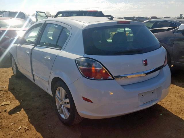 W08AT671685108045 - 2008 SATURN ASTRA XR WHITE photo 3