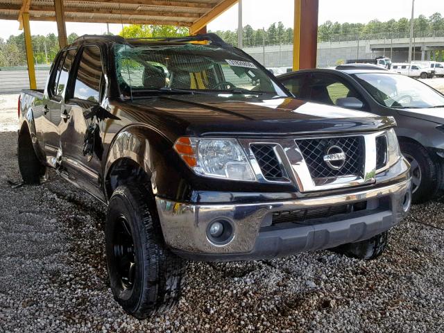 1N6AD0FR8CC438019 - 2012 NISSAN FRONTIER S BLACK photo 1