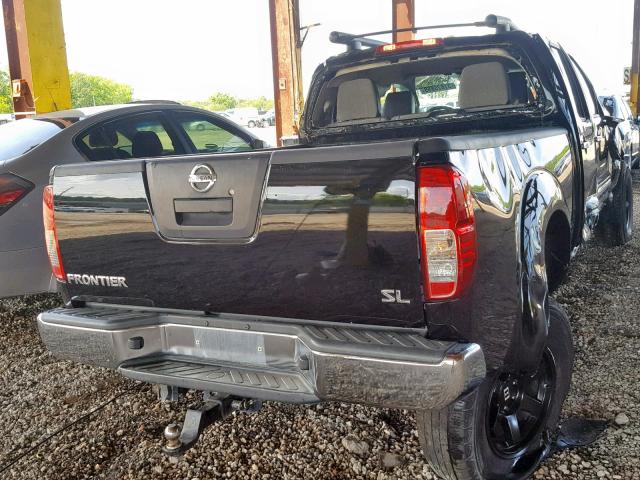 1N6AD0FR8CC438019 - 2012 NISSAN FRONTIER S BLACK photo 4