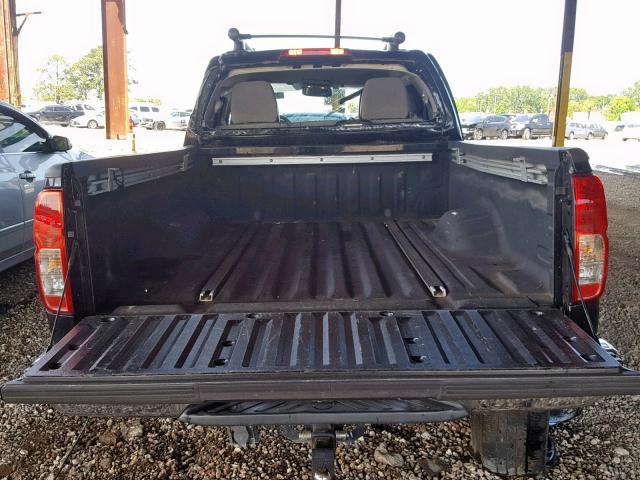 1N6AD0FR8CC438019 - 2012 NISSAN FRONTIER S BLACK photo 9