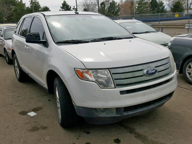 2FMDK3JC6ABA26975 - 2010 FORD EDGE SEL WHITE photo 1