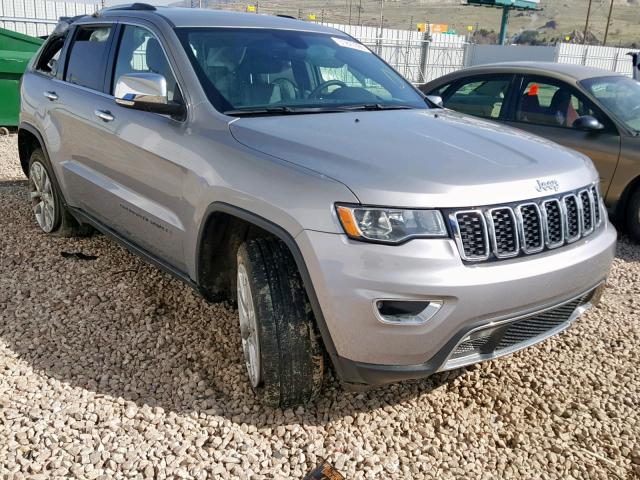 1C4RJFBG5HC947028 - 2017 JEEP GRAND CHER GRAY photo 1