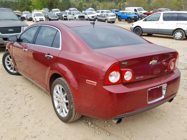 1G1ZK577X8F253989 - 2008 CHEVROLET MALIBU LTZ 红色 照片 3