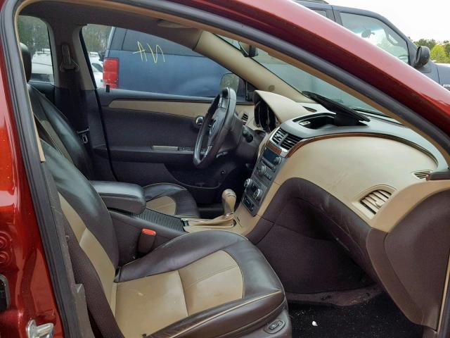 1G1ZK577X8F253989 - 2008 CHEVROLET MALIBU LTZ 红色 照片 5