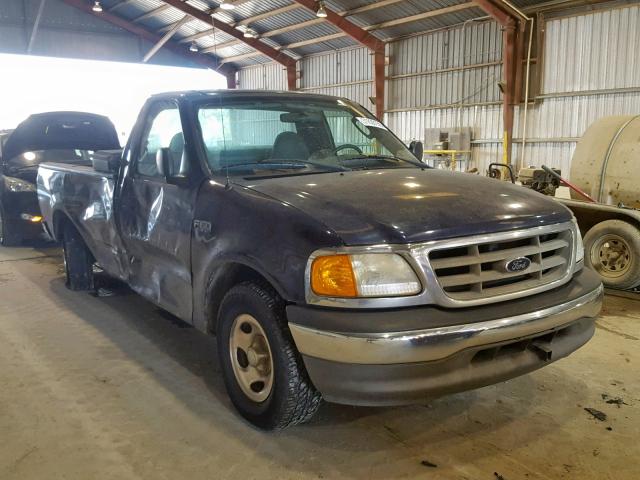 2FTRF17294CA13797 - 2004 FORD F-150 HERI BLUE photo 1