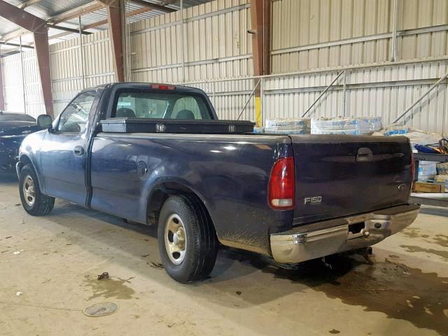 2FTRF17294CA13797 - 2004 FORD F-150 HERI BLUE photo 3