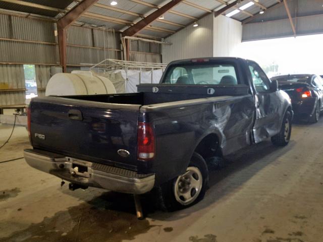 2FTRF17294CA13797 - 2004 FORD F-150 HERI BLUE photo 4