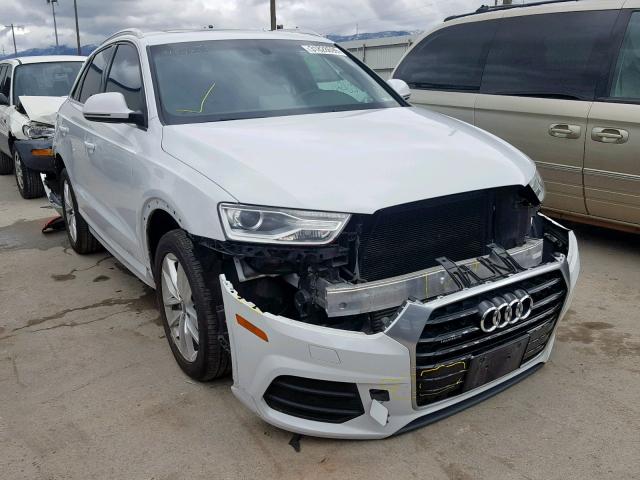 WA1JCCFSXHR000482 - 2017 AUDI Q3 PREMIUM WHITE photo 1