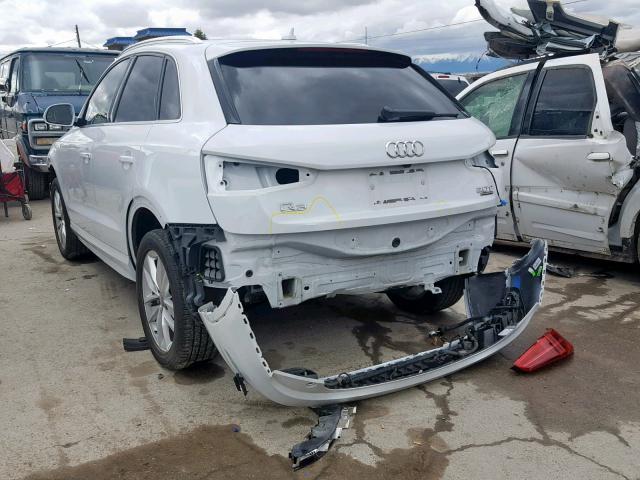 WA1JCCFSXHR000482 - 2017 AUDI Q3 PREMIUM WHITE photo 3