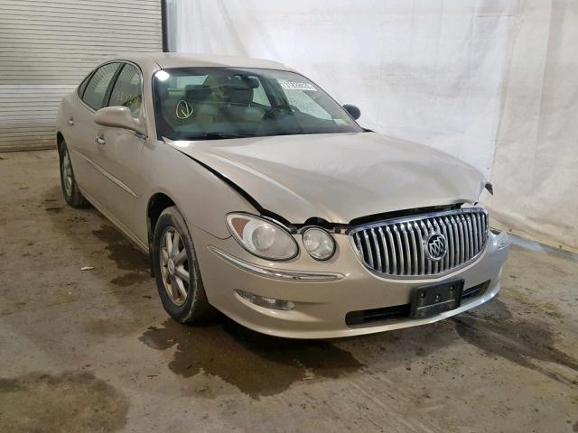 2G4WD582881150340 - 2008 BUICK LACROSSE C GOLD photo 1