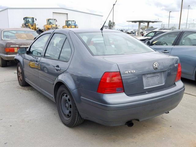 3VWSE69M93M151811 - 2003 VOLKSWAGEN JETTA GLS GRAY photo 3