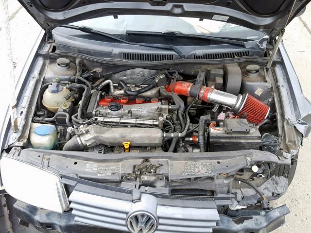 3VWSE69M93M151811 - 2003 VOLKSWAGEN JETTA GLS GRAY photo 7