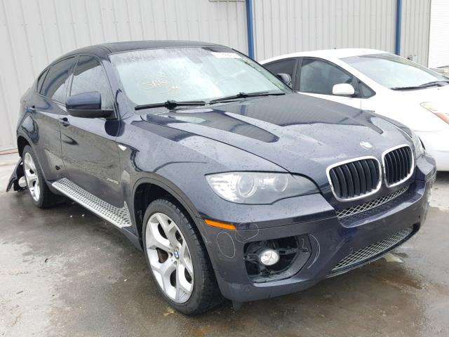 5UXFG43508LJ36545 - 2008 BMW X6 XDRIVE3 BLUE photo 1