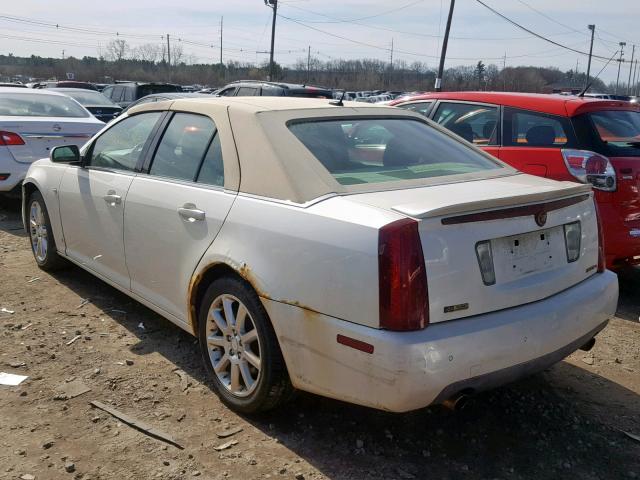 1G6DC67A950219107 - 2005 CADILLAC STS WHITE photo 3