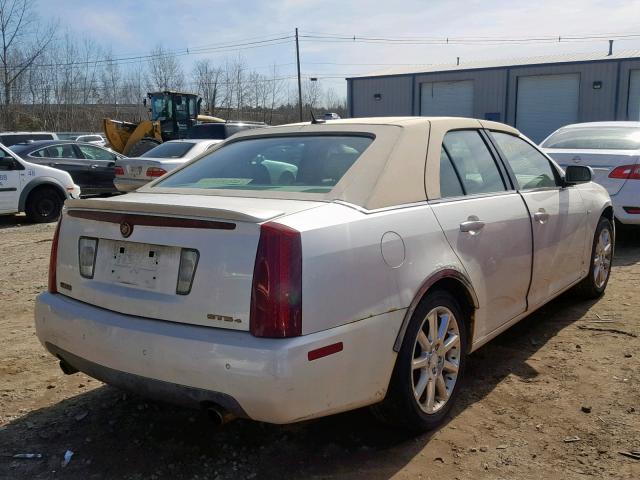 1G6DC67A950219107 - 2005 CADILLAC STS WHITE photo 4