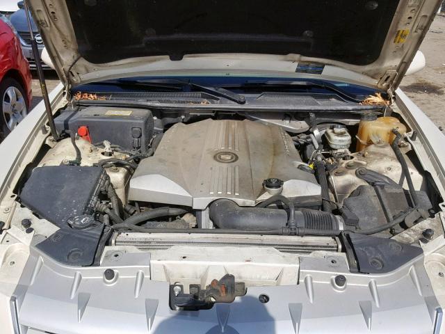 1G6DC67A950219107 - 2005 CADILLAC STS WHITE photo 7
