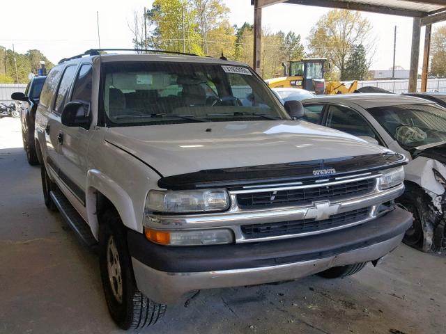 1GNEC16Z45J157175 - 2005 CHEVROLET SUBURBAN C WHITE photo 1