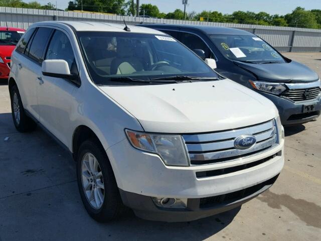 2FMDK3JC1ABA46096 - 2010 FORD EDGE SEL WHITE photo 1